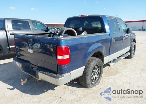2007 Ford F150 Supercrew из США, поврежденный, VIN 1FTRW12WX7KC64418